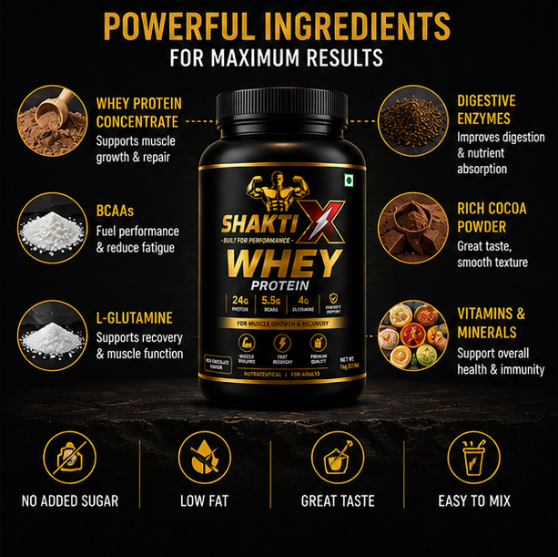 Shakti X Whey Protein