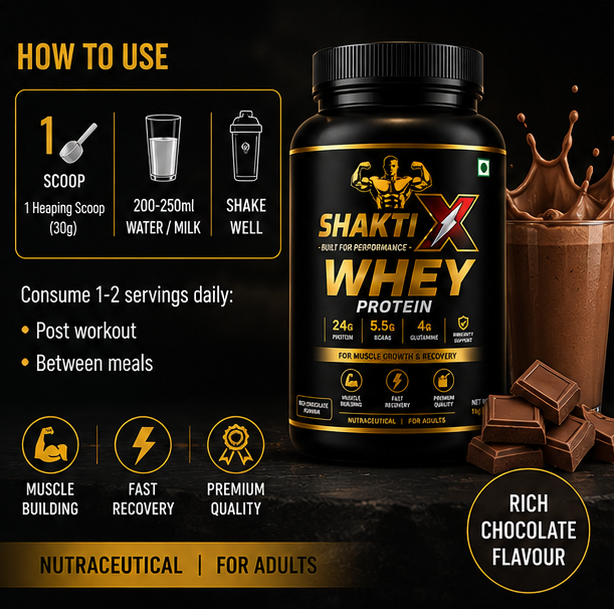 Shakti X Whey Protein