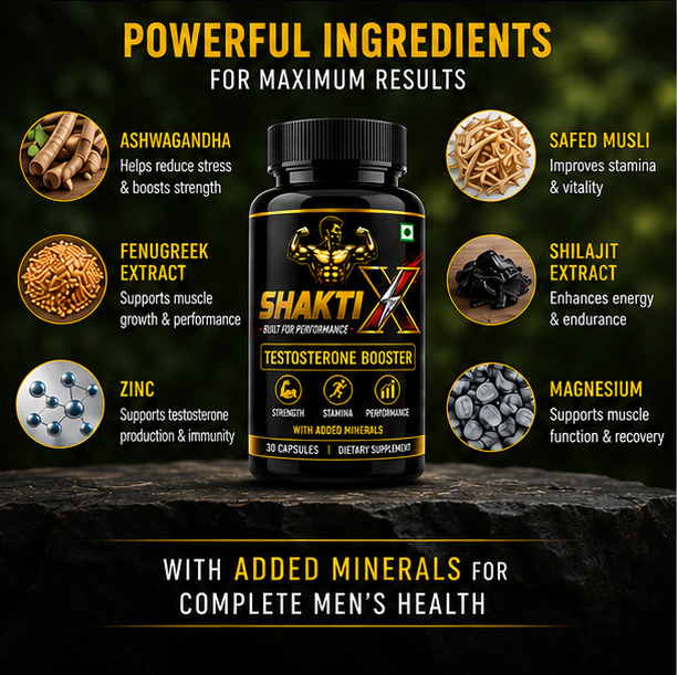 Shakti X Testosterone Booster